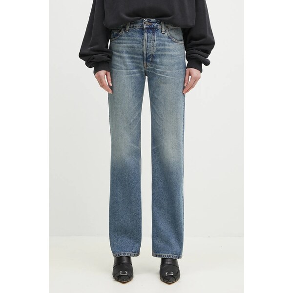 Rifle Fiorucci Lollipop Heart Print Straight Fit Jeans 62789595