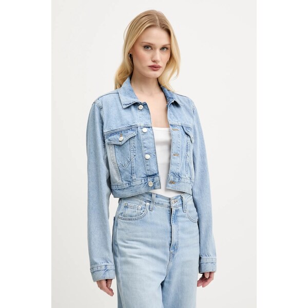 Rifľová bunda Moschino Jeans 64325914