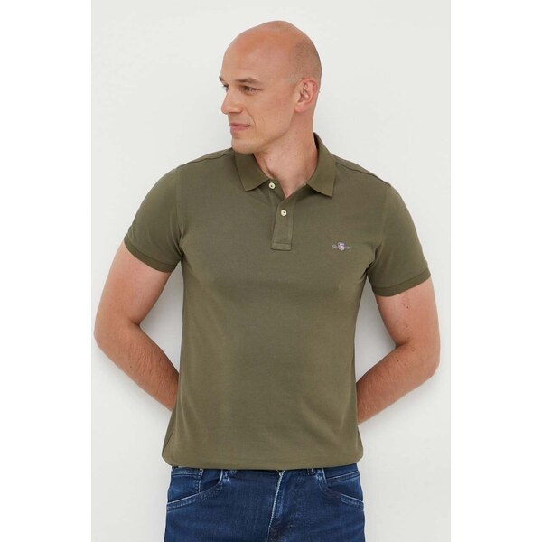 Bavlnené polo tričko Gant 43590117