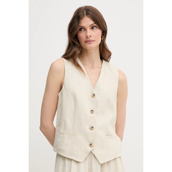 Ľanová vesta United Colors of Benetton 63676238