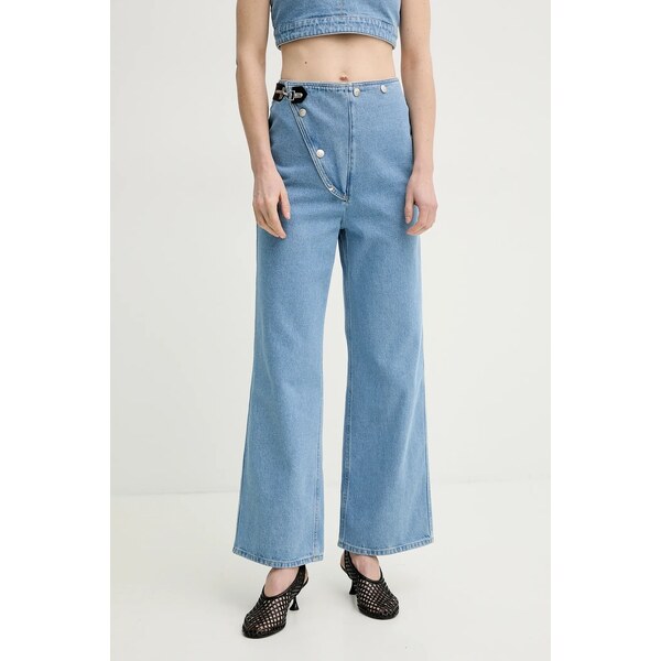 Bavlnené rifle Nanushka MAKENA 62861660