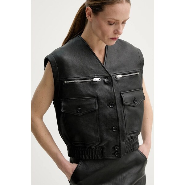 Kožená vesta Bally 62946260