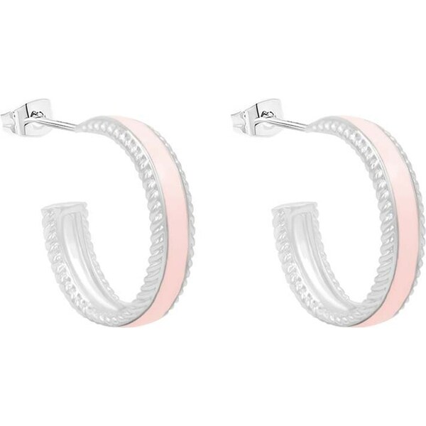 Postriebrené náušnice Lilou Colors 48651995