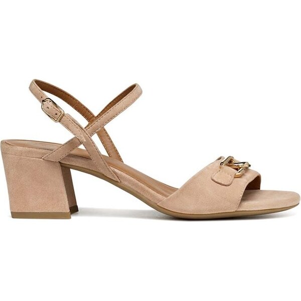 Semišové sandále Geox D NEW ERAKLIA 50 48644600