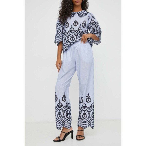 Bavlnené nohavice MUNTHE 53700255