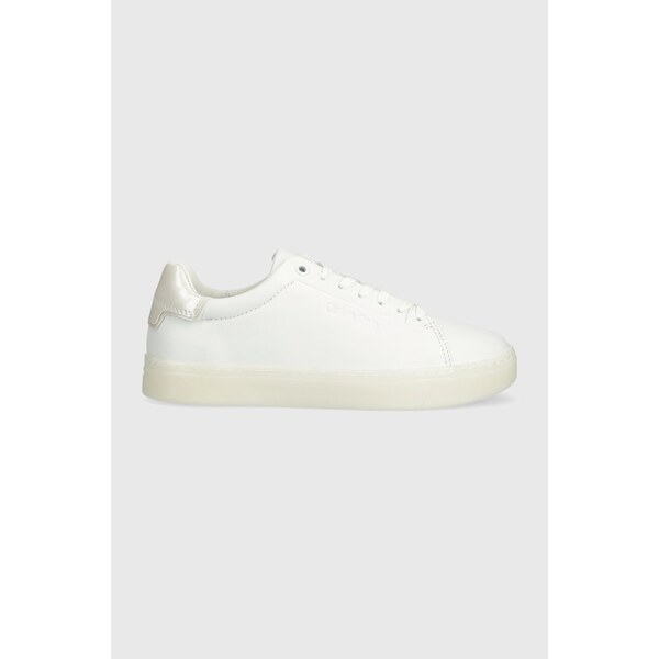 Kožené tenisky Calvin Klein CUPSOLE LACE UP PEARL 48749644
