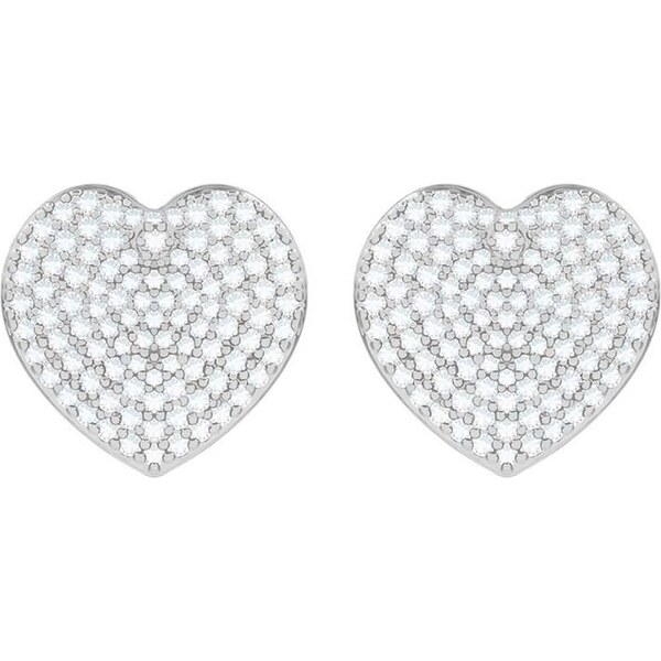 Postriebrené náušnice Lilou Microsetting 48927717