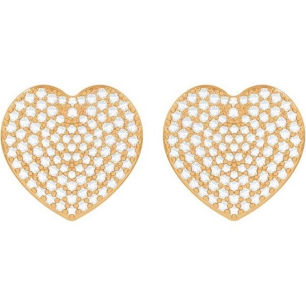 Pozlátené náušnice Lilou Microsetting 48929345