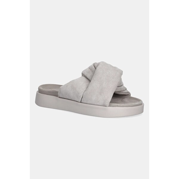 Semišové šľapky Inuikii Soft Crossed Suede 63018071