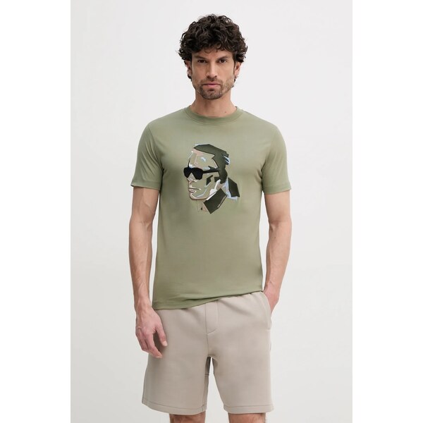 Bavlnené tričko Karl Lagerfeld 62697049