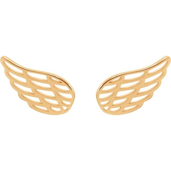 Zlaté náušnice Lilou Wing 48949348