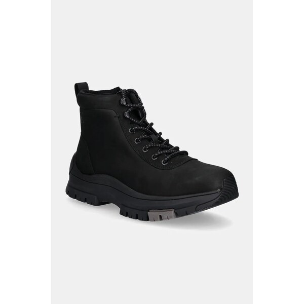 Kožené členkové topánky Calvin Klein Jeans HYBRID WP BOOT LACEUP 58489227