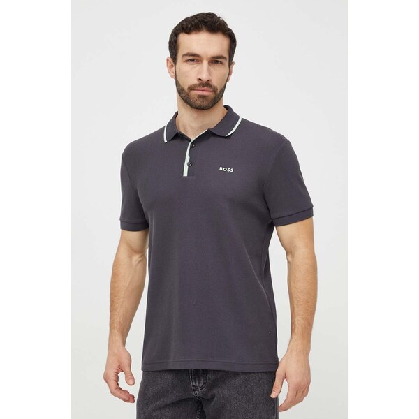 Bavlnené polo tričko Boss Green 49039343
