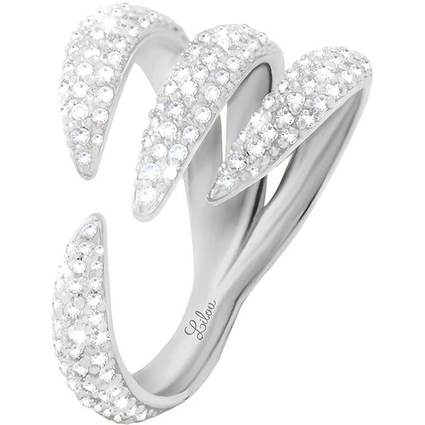 Postriebrený prsteň Lilou Forza 49039583