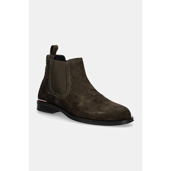 Semišové topánky chelsea Tommy Hilfiger CORE RWB HILFIGER SUEDE 57146717