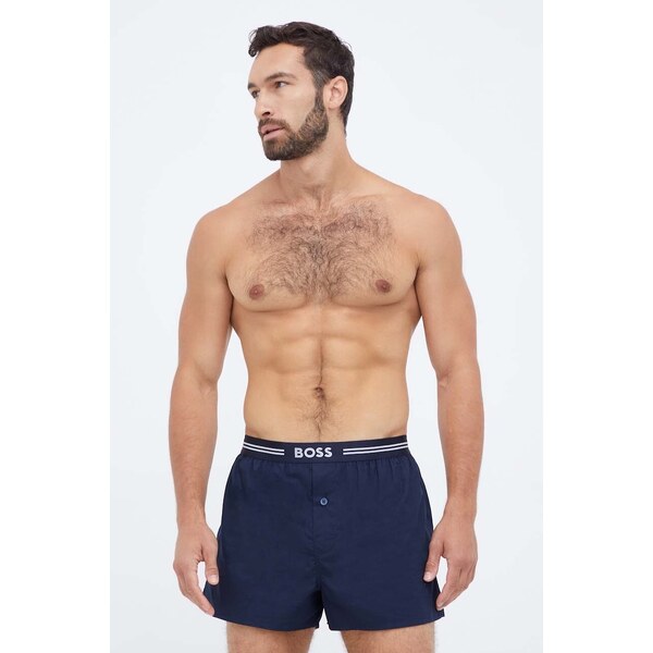 Bavlnené boxerky BOSS 3-pak 3P Woven Boxer 64303045
