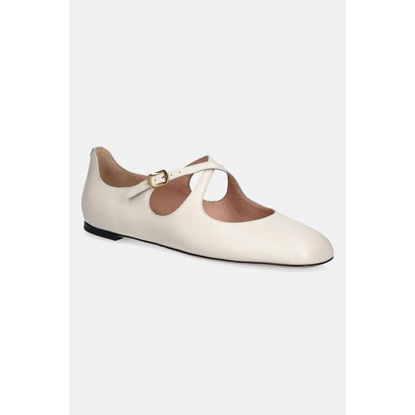 Kožené balerínky Bally 63249383
