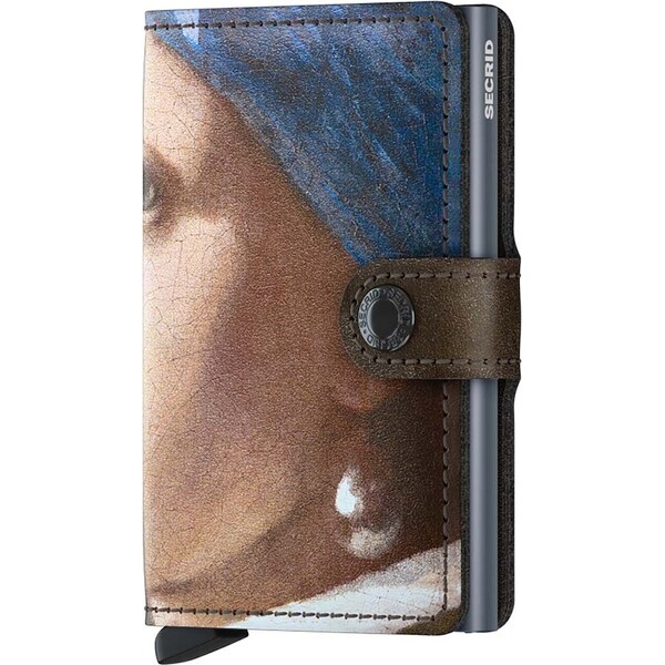 Kožená peňaženka Secrid Miniwallet Art Pearl Earring 64733914