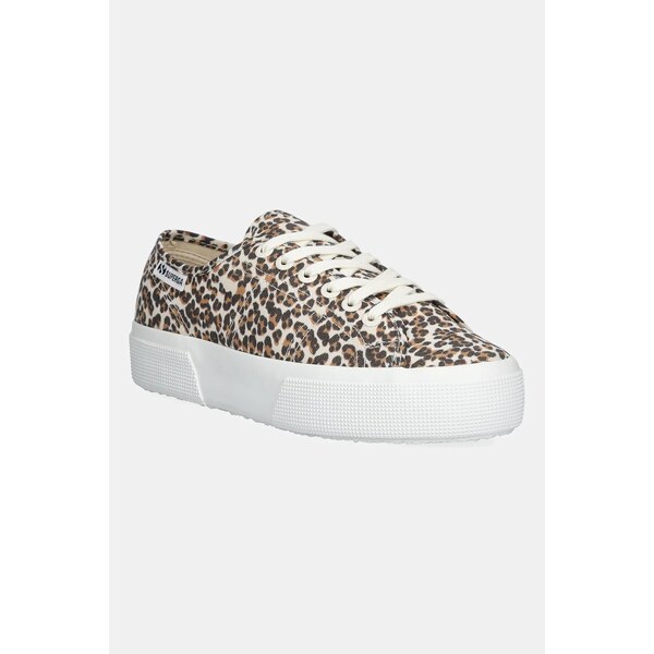 Tenisky Superga PLATFORM LEOPARD PRINT LE 63301064