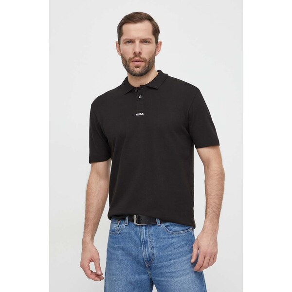 Bavlnené polo tričko HUGO 49175247