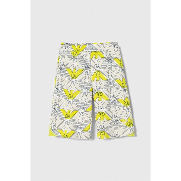 Detské bavlnené šortky Emporio Armani 49203878