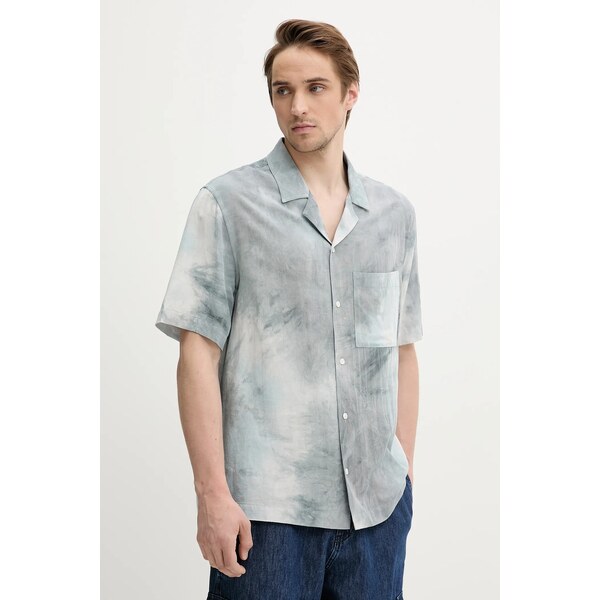 Košeľa s prímesou ľanu IRO 63454683