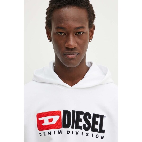 Bavlnená mikina Diesel S-BOXT-HOOD-DIV 64310106