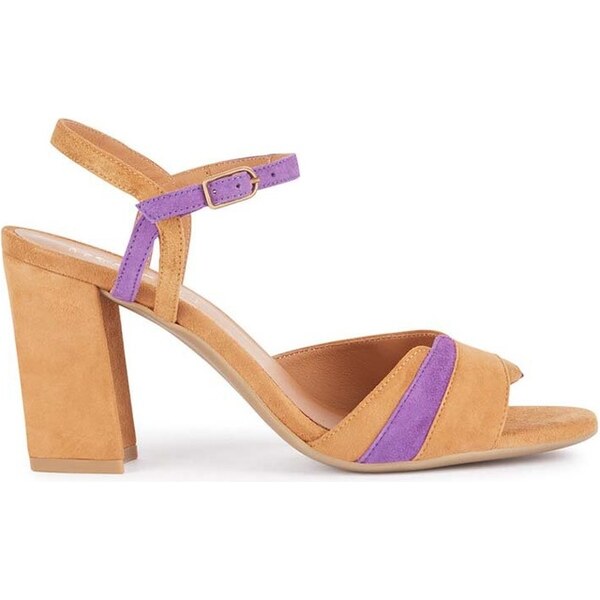 Semišové sandále Geox D NEW ERAKLIA 80 49335723