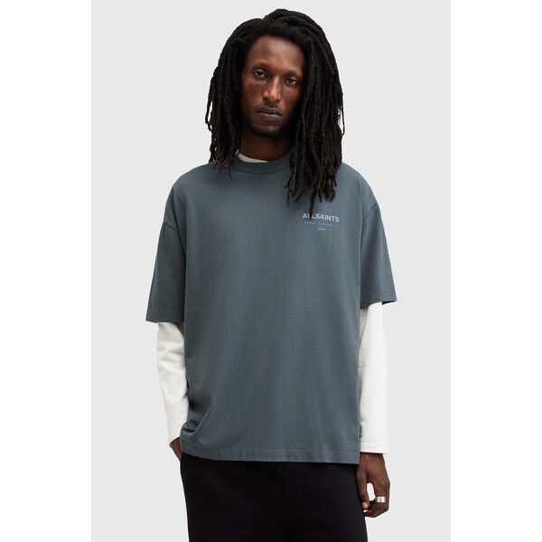 Bavlnené tričko AllSaints UNDERGROUND 63995902