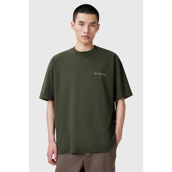 Bavlnené tričko AllSaints UNDERGROUND 63995906