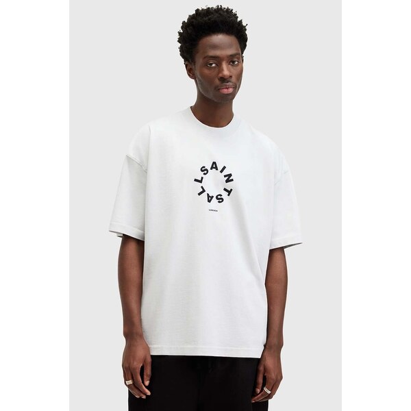 Bavlnené tričko AllSaints TIERRA SS CREW 63995912