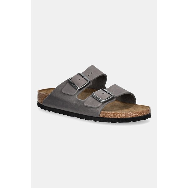 Nubukové šľapky Birkenstock Arizona 63079437