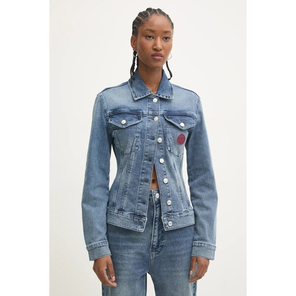 Rifľová bunda Moschino Jeans 64315783