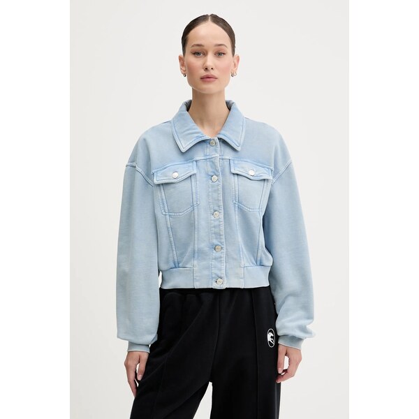 Rifľová bunda Moschino Jeans 64186597