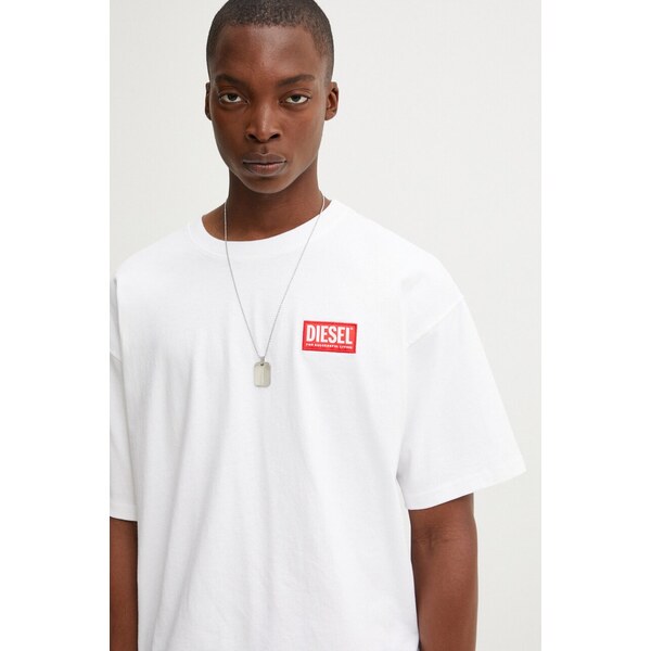 Bavlnené tričko Diesel T-BOXT-LAB 64310835