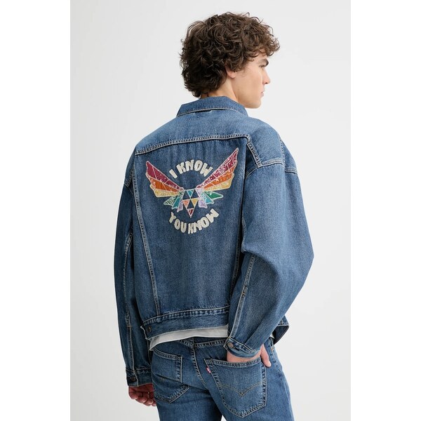 Rifľová bunda Levis PRIDE ONE FAMILY TRUCKER 63787463