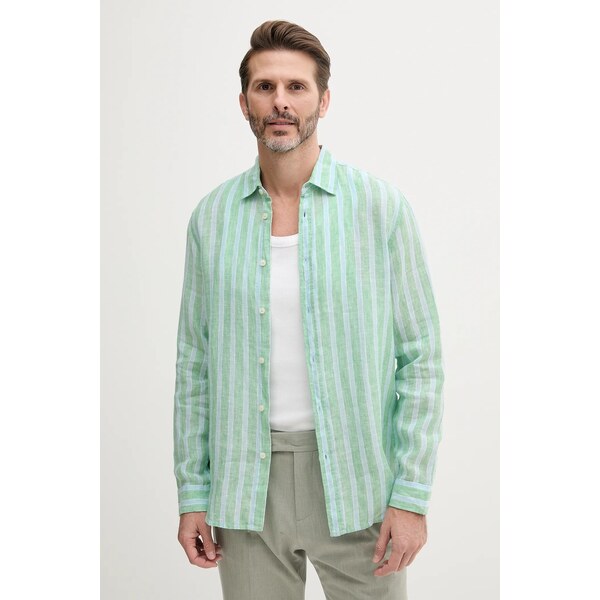 Ľanová košeľa United Colors of Benetton 63316225