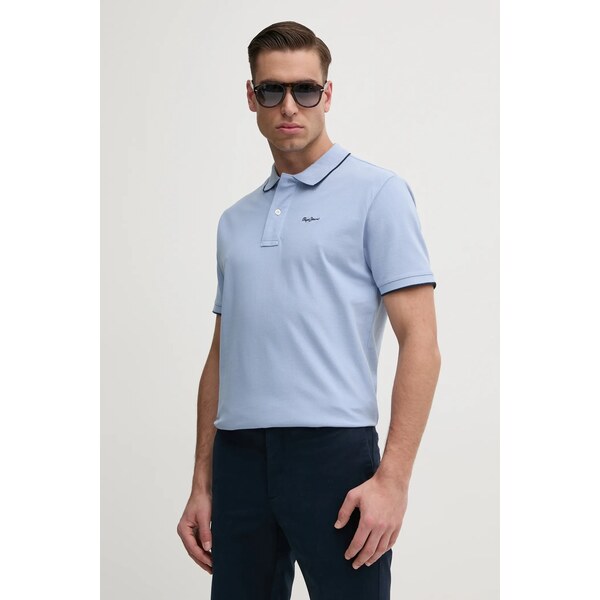 Bavlnené polo tričko Pepe Jeans Hans 62261424