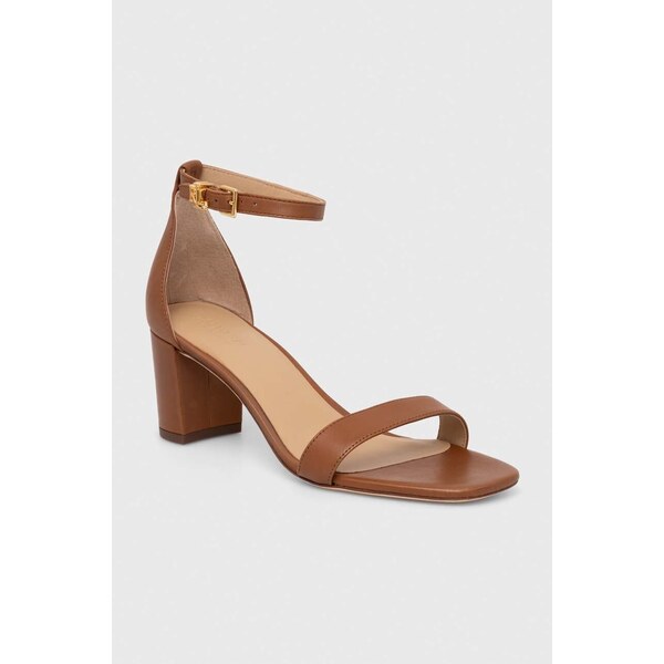 Kožené sandále Lauren Ralph Lauren Logan 50746116