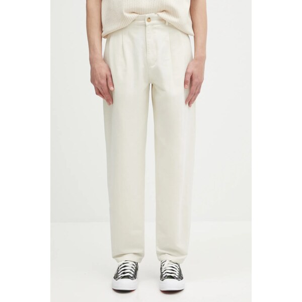 Bavlnené nohavice A.P.C. pantalon willow 63659005