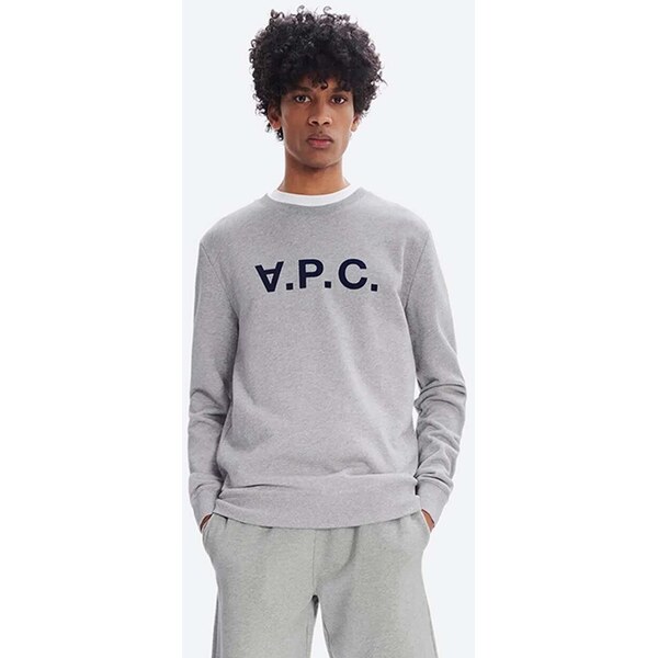 Bavlnená mikina A.P.C. Sweat Vpc COECQ-H27378 BLACK 50736268