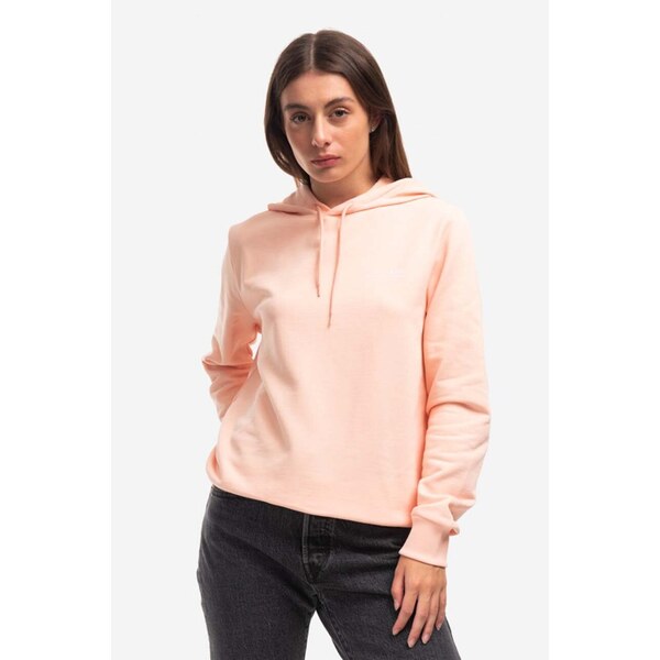 Bavlnená mikina A.P.C. Hoodie Item F COEAS-F27674 BLACK 50736238