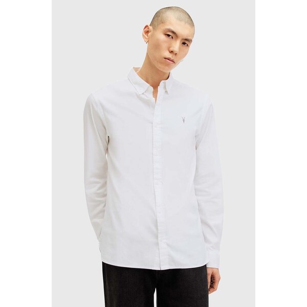 Bavlnená košeľa AllSaints HAWTHORNE LS SHIRT 63996051