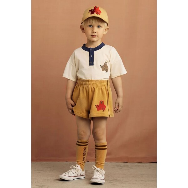 Detské bavlnené šortky Mini Rodini Camp Rodini 64188339