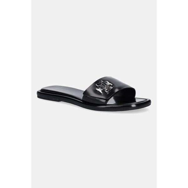 Kožené šľapky Tory Burch T Lock Slide 64188503