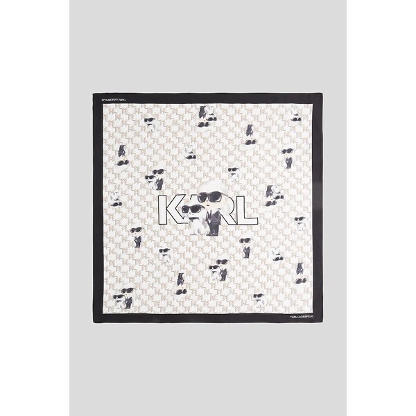 Hodvábna šatka Karl Lagerfeld IKON 63905612