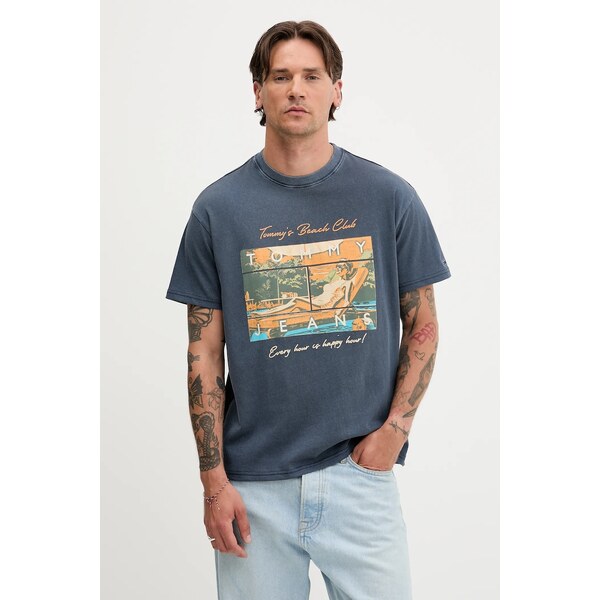 Bavlnené tričko Tommy Jeans 63761700