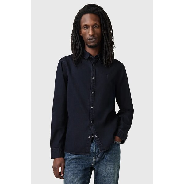 Rifľová košeľa AllSaints GLEASON LS SHIRT 63996131