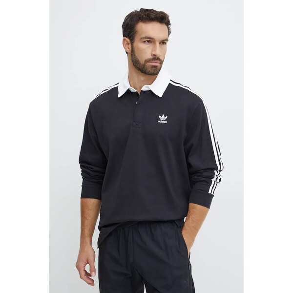 Bavlnené tričko s dlhým rukávom adidas Originals Adicolor 58358094