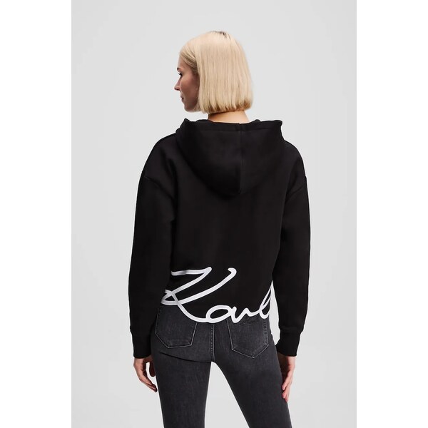 Mikina Karl Lagerfeld HEM SIGNATURE 63994972